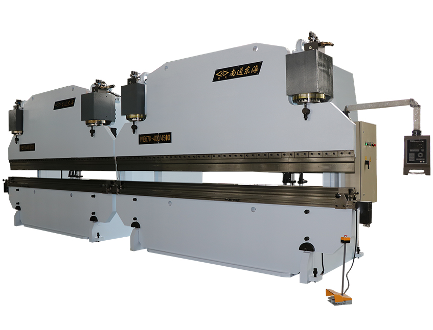 2xWE67K-400/5000 CNC Press Brake in Tandem